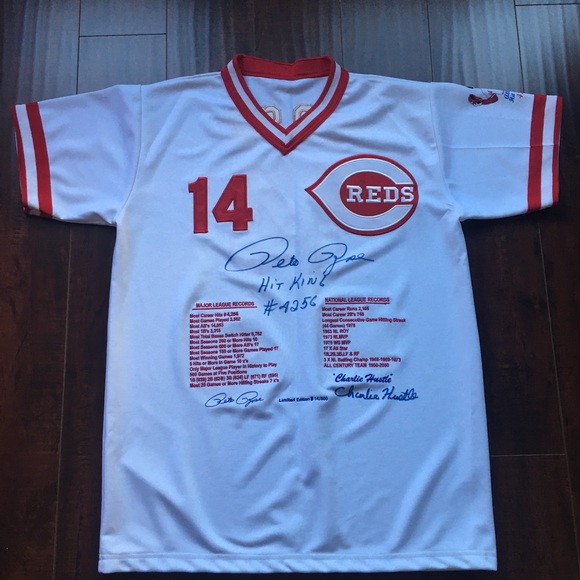 beto rose Other - Reds # 14 limited edition # 14 / 500 jersey
